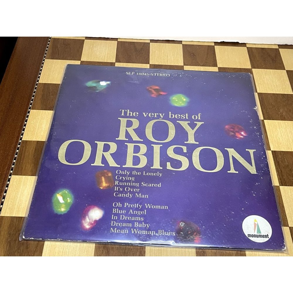 Roy Orbison The Very Best Of SLP 18045  Very Good Condition Vinyl Record 33 RPM